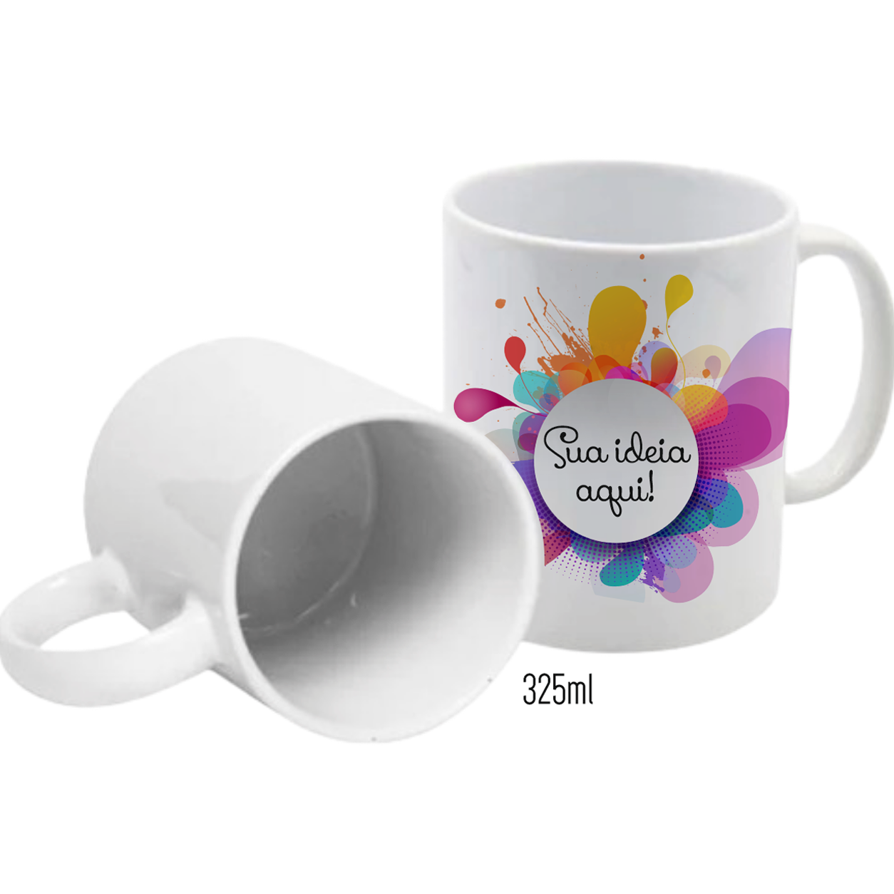 Caneca Tradicional 325ml Personalizada - Imagem 2